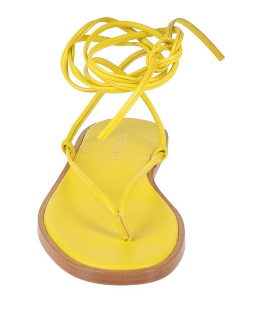 Forte_forte Yellow Thong Sandal