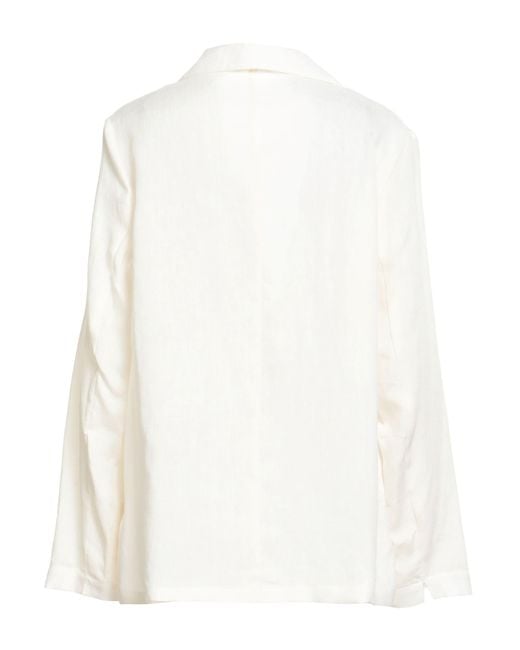 Lardini White Blazer
