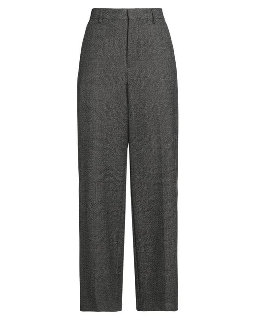 AMI Gray Pants Virgin Wool, Cotton