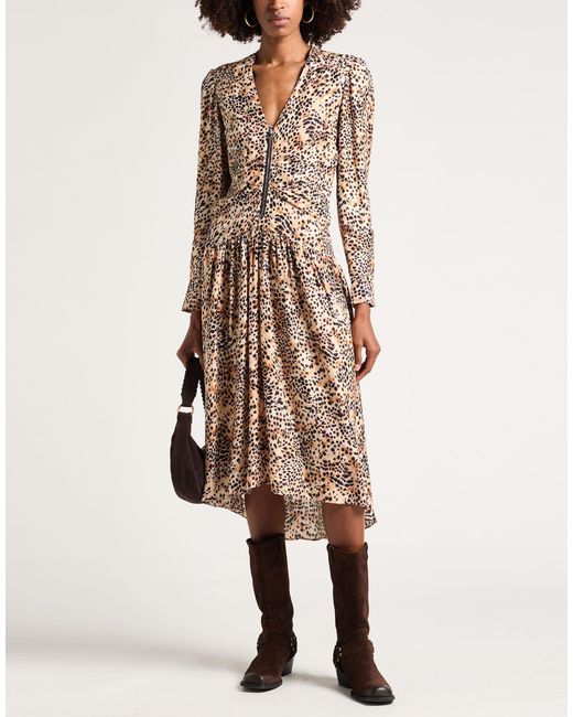 Isabel Marant Brown Midi Dresses