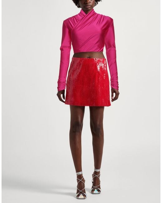 ANDAMANE Pink Fuchsia Top Polyamide, Elastane