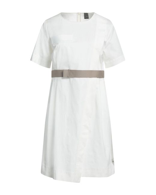 Lorena Antoniazzi White Mini Dress