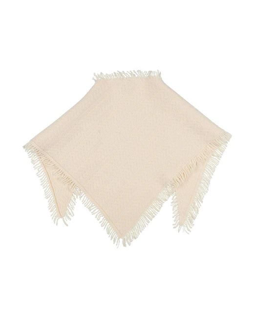 Jil Sander White Schal