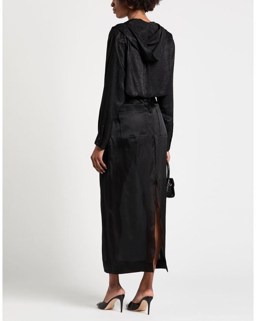 Khaite Black Maxi Skirts