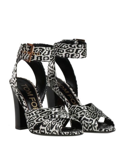 Tom Ford Metallic Sandals