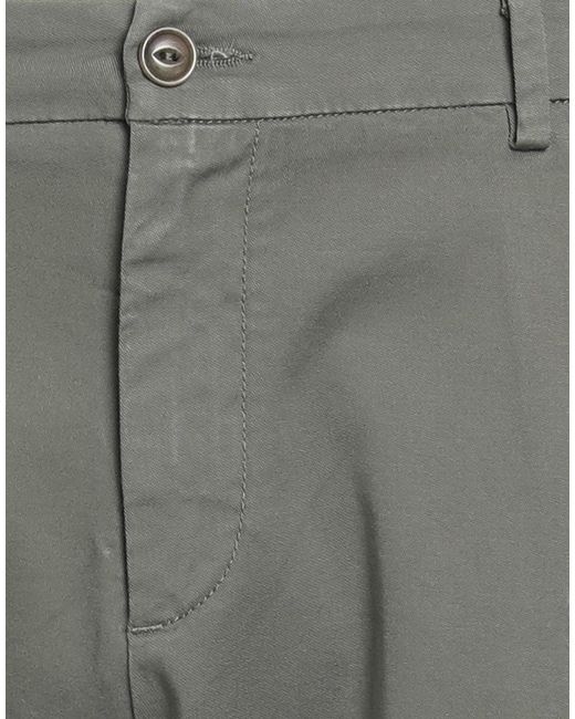 Mp Massimo Piombo Gray Pants for men