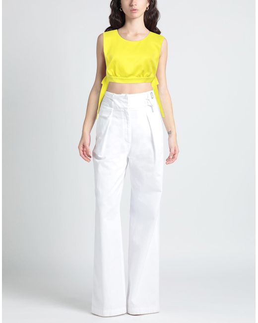 MSGM Yellow Top
