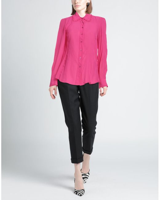 19.70 Nineteen Seventy Pink Shirt Viscose