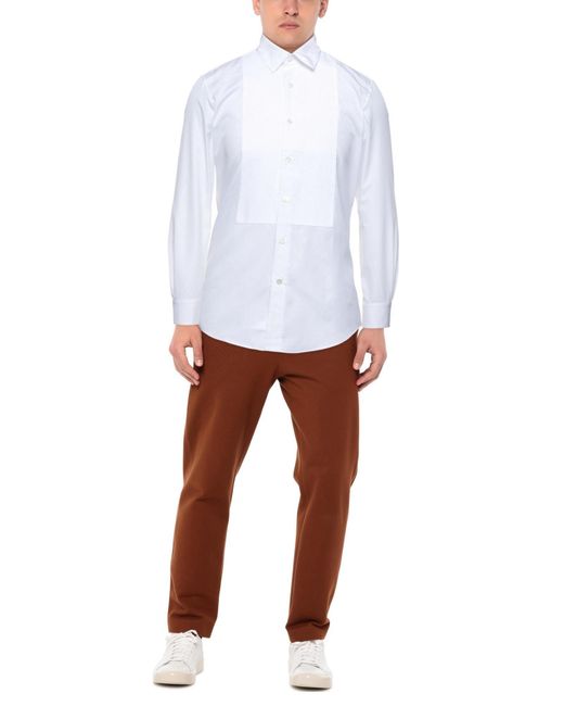 Lanvin White Shirt Cotton for men