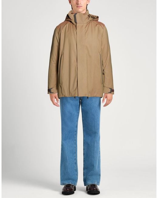 Sease Brown Jacket Virgin Wool, Bio Nylon for men
