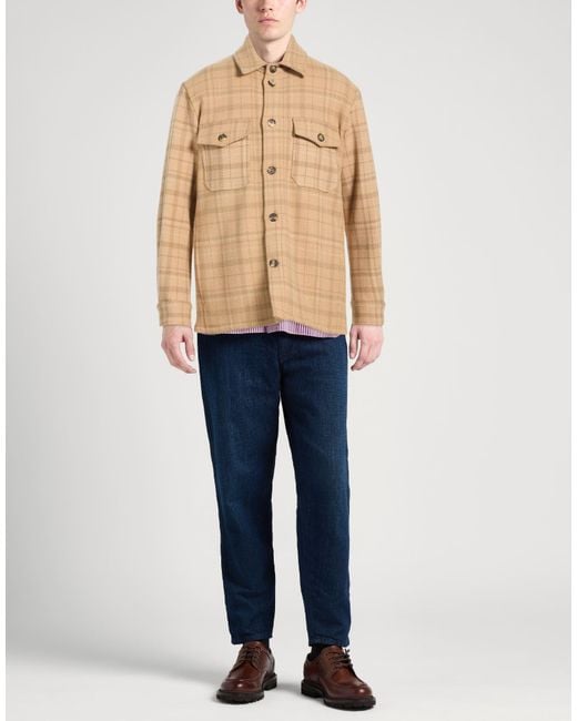 Ballantyne Natural Jacket Wool, Cashmere for men