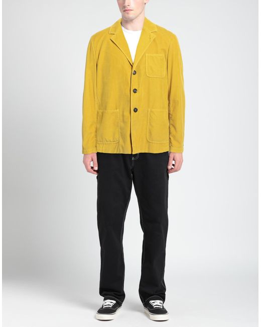 Massimo Alba Yellow Blazer for men