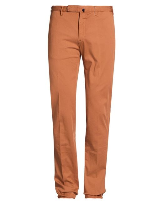 Incotex Brown Trouser for men
