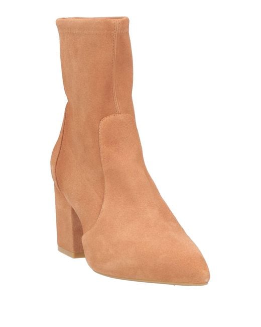 Stuart Weitzman Brown Ankle Boots