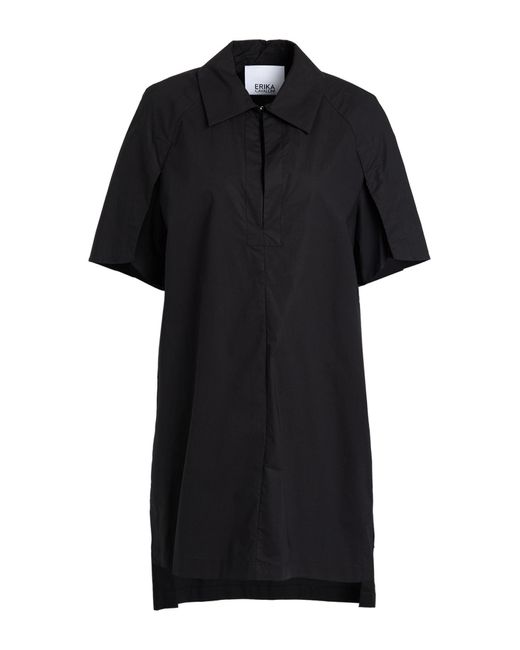 Erika Cavallini Semi Couture Black Mini-Kleid