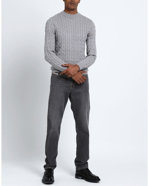 SELECTED Gray Sweater for men