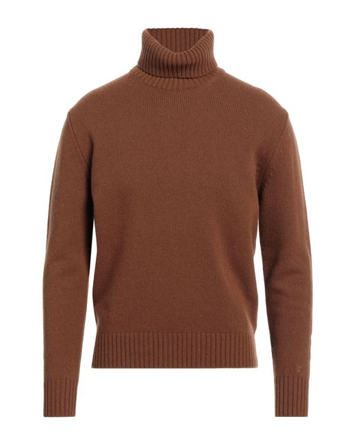 Seven Gauge Brown Turtleneck for men