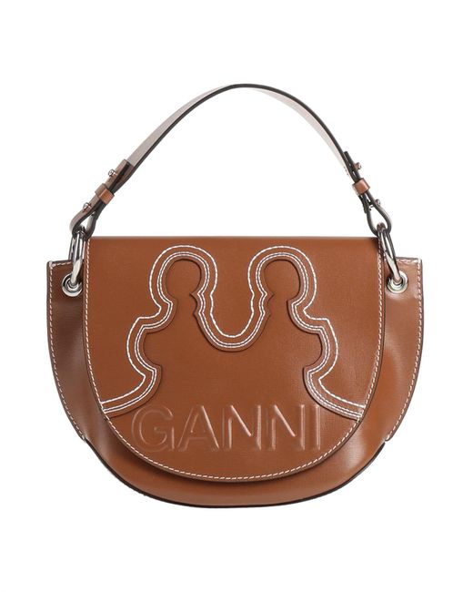 Ganni Brown Handbag