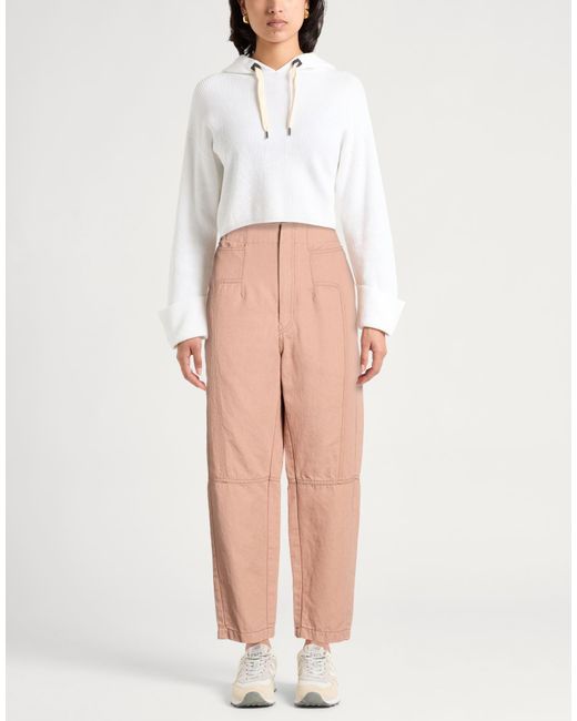 Gentry Portofino Natural Pants Cotton, Linen