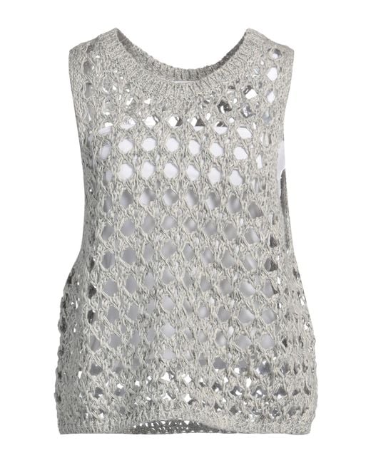 Pullover Brunello Cucinelli en coloris Gray