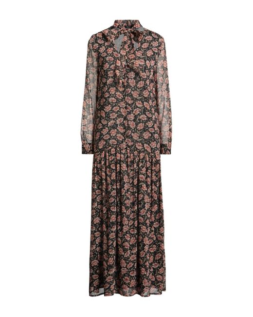 Liu Jo Brown Maxi-Kleid