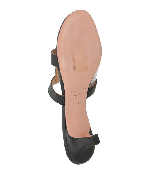 Unützer Black Sandals