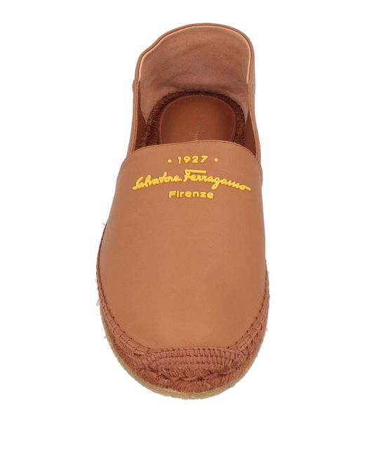 Ferragamo Brown Espadrilles for men