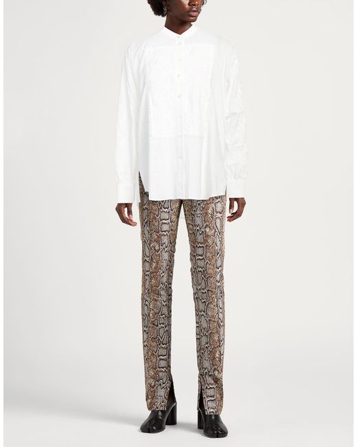 Camisa High de color White
