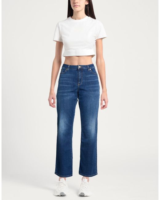 Eleventy Blue Jeans Cotton, Elastane
