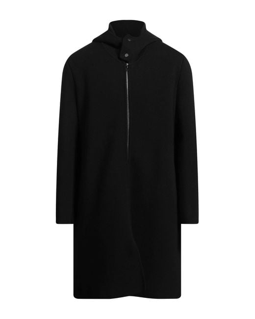 Aion Black Coat for men