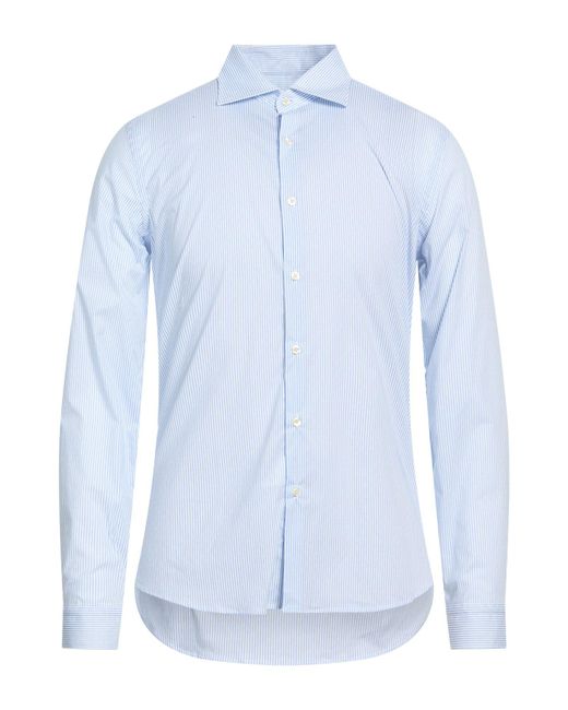 Camicia di Manuel Ritz in Blue da Uomo