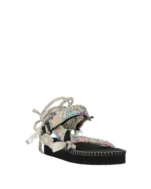 ARIZONA LOVE White Sandals Textile Fibers