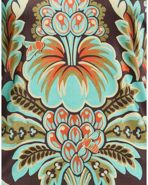 Etro Green Top Viscose, Elastane