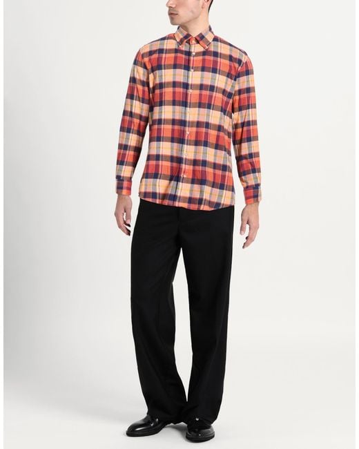 Stenstroms Red Shirt Cotton for men