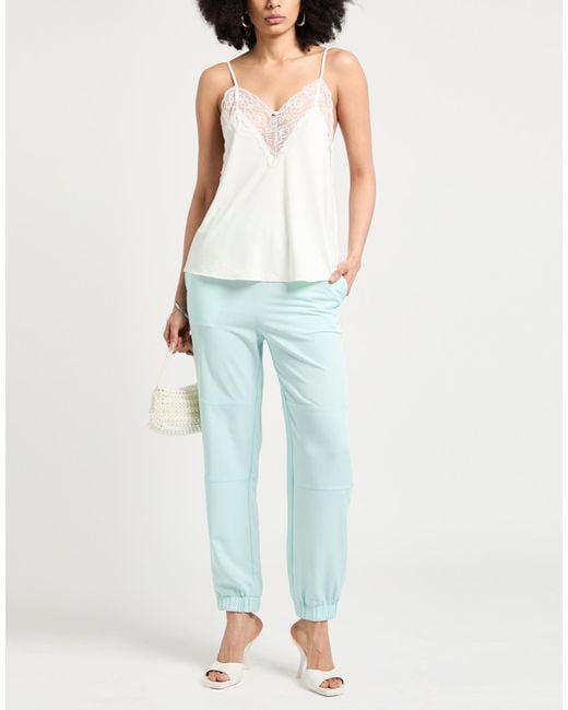 Roberto Collina Blue Sky Pants Polyester
