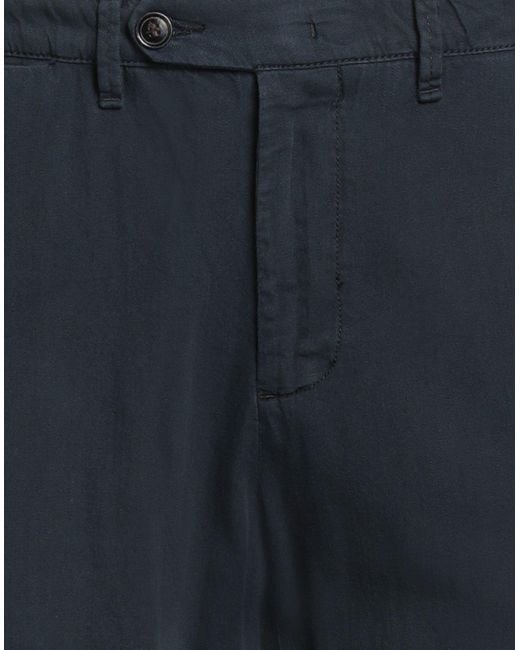 White Sand Blue Midnight Pants Cotton for men