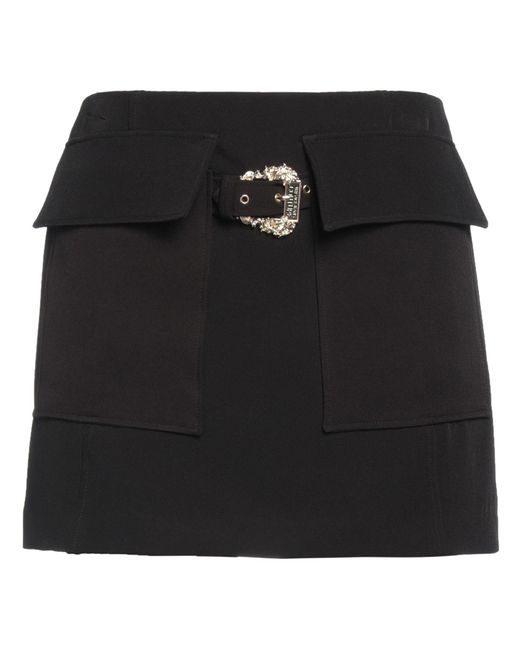 Mini-jupe Versace en coloris Black