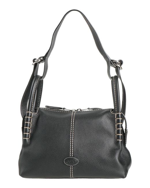 Tod's Black Shoulder Bag Leather