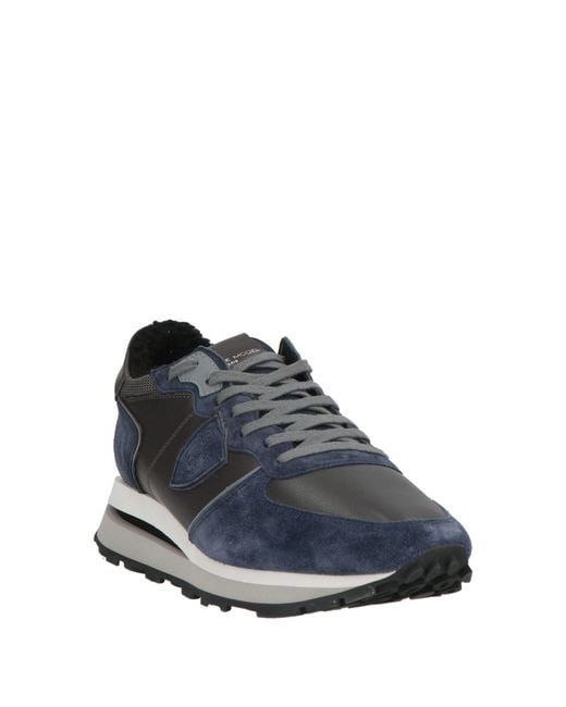 Philippe Model Blue Trainers for men