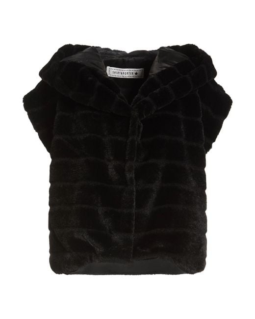 Shirtaporter Black Shearling & Teddy