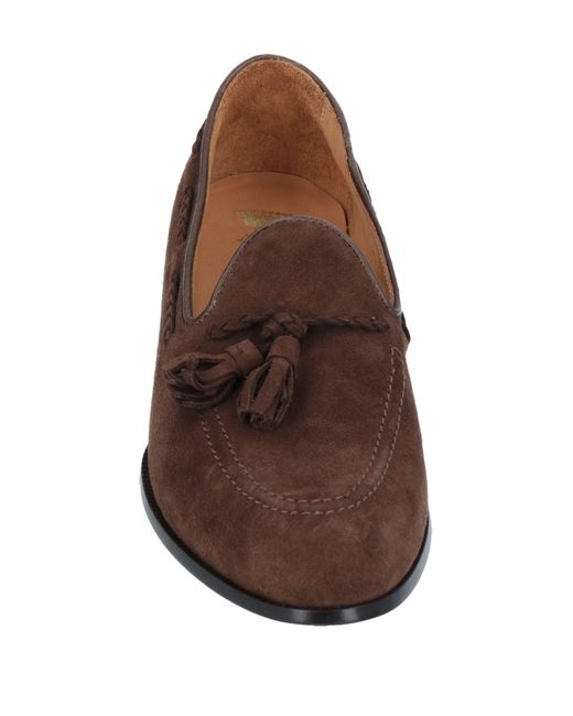 UNCONVENTIONAL ROYAL Brown Loafers Soft Leather for men