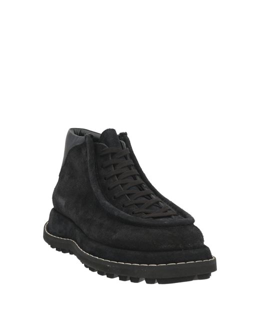 THE ANTIPODE Black Ankle Boots Leather for men