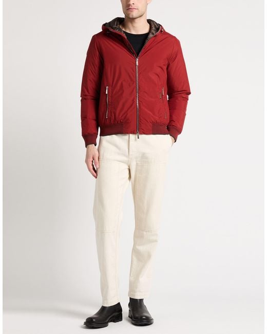 Moorer Red Puffer for men