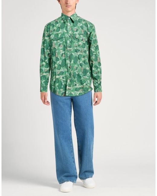 Department 5 Green Shirts for men