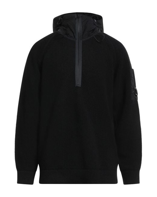 C P Company Black Jumper for men