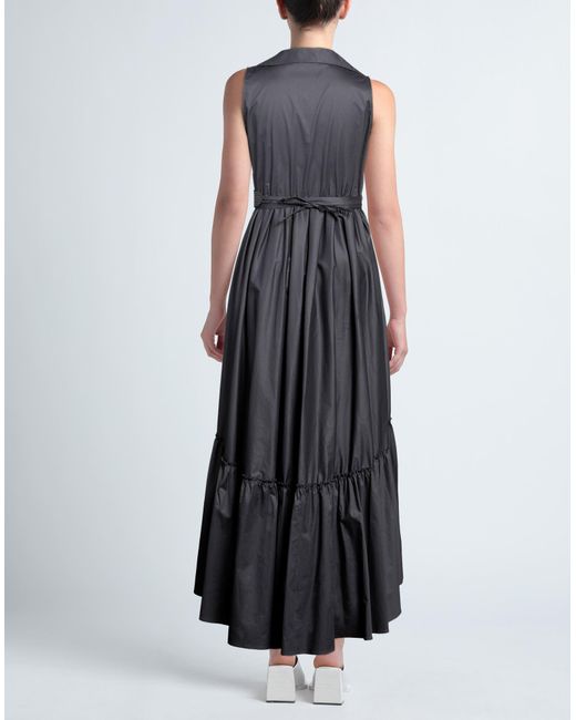 Peserico Black Maxi Dress