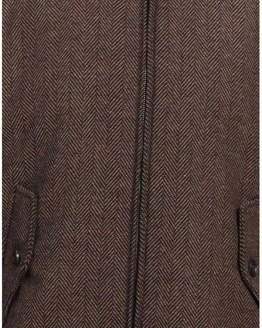 Baracuta Brown Jacket Wool, Polyester, Polyamide, Acrylic for men