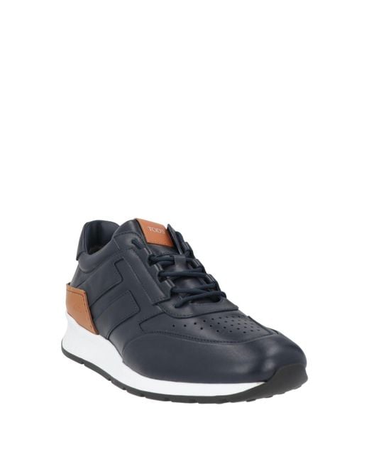 Tod's Blue Midnight Sneakers Leather for men