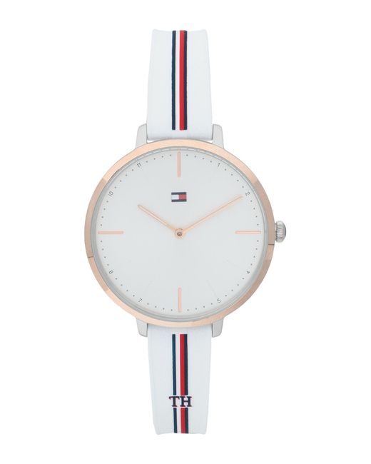 tommy hilfiger watches white