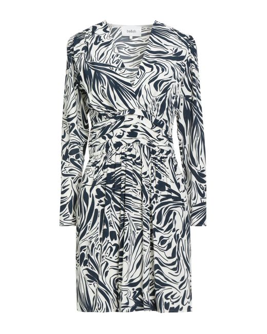 Ba&sh White Mini Dress Viscose